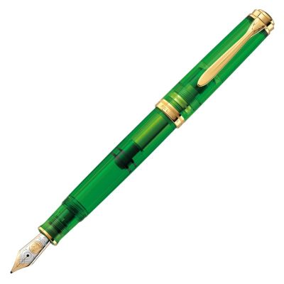 Pelikan - M800 Souverän 18k Demonstrator Fountain Pen Special Edition – Green - Medium (M)